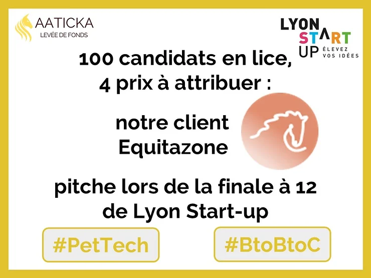 Equitazone en finale de Lyon Start-up - Succès exceptionnel